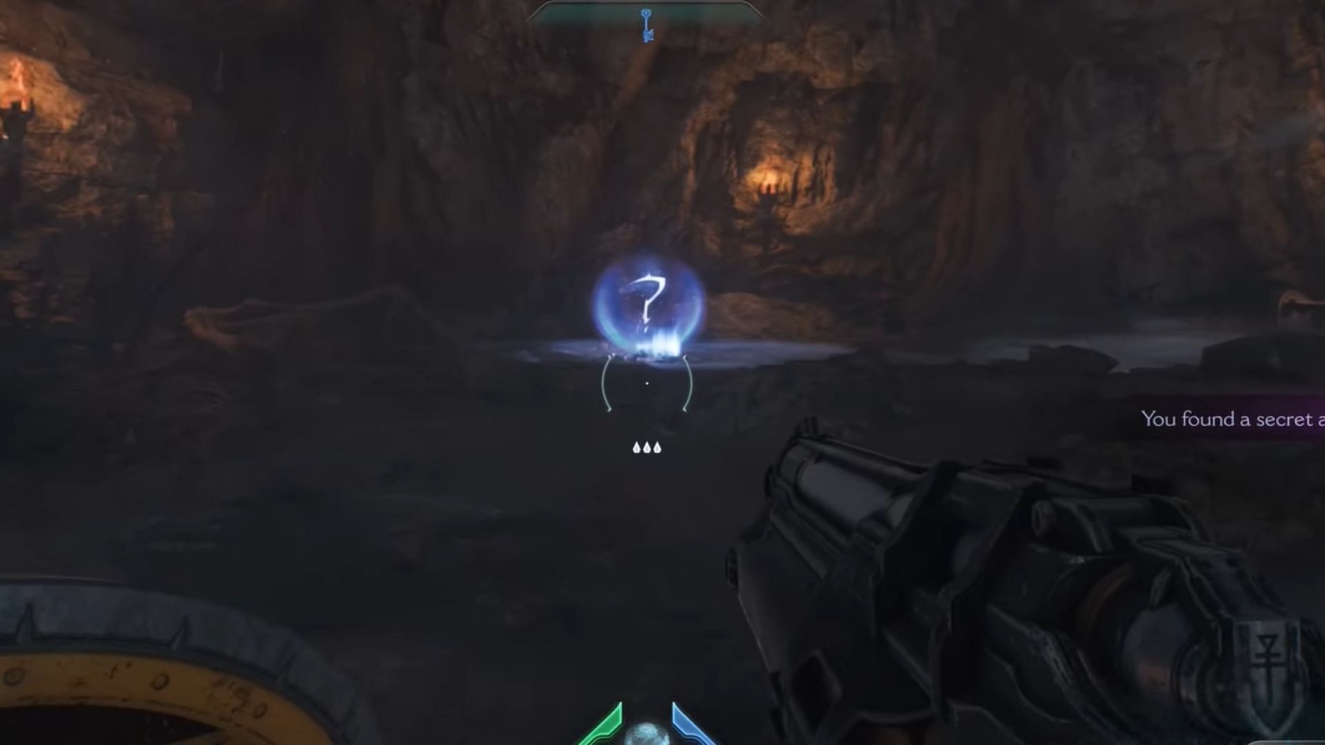 Secret #3 in Village of Khalim is protected by a barrier (Image via Bethesda Softworks)